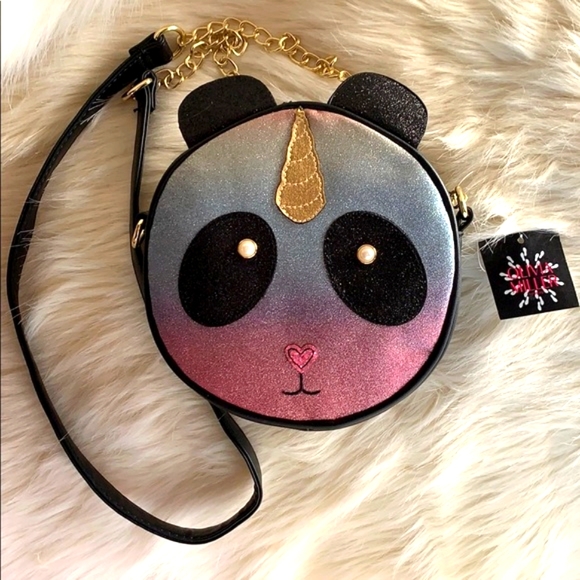 Olivia Miller Handbag Panda-Unicorn Purse NWT - Picture 1 of 5